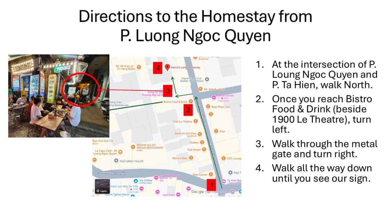 Hanoi'S Lane Homestay Esterno foto